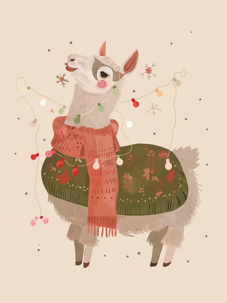 Holiday Llama Joy Ll