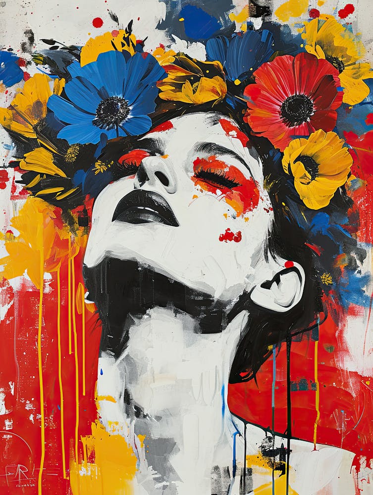 Flower Girl, Pop Art 2