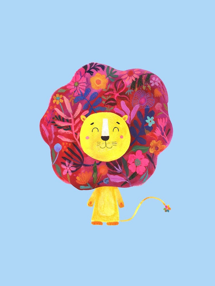 Roar Little Lion Blue