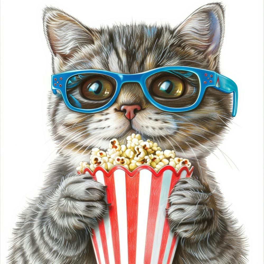 Popcorn Cat 5