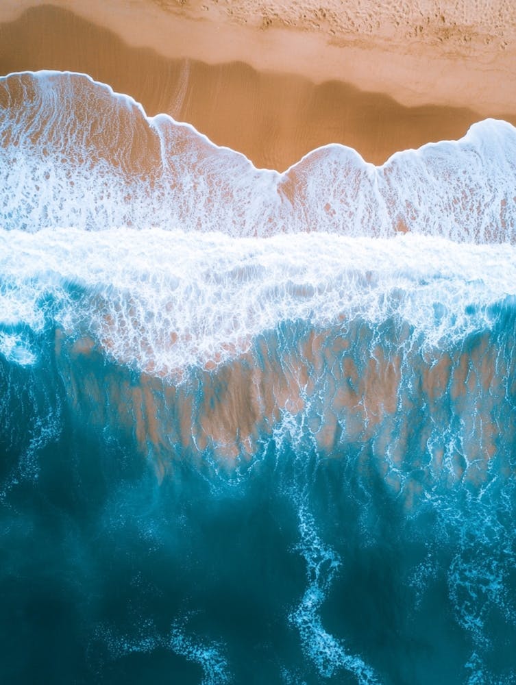 Aerial View Of The Ocean