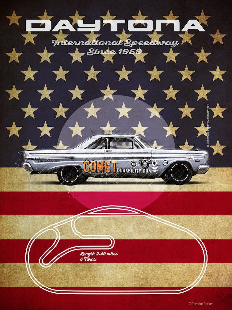 Daytona Mercury Comet
