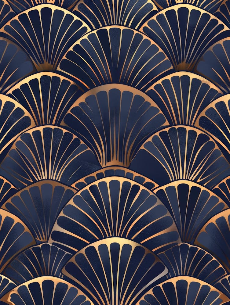 Deco Fan Pattern