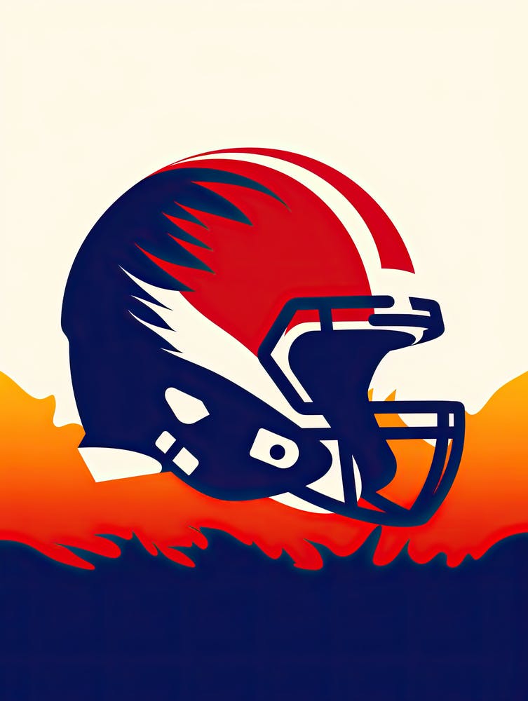 American Football Helmet