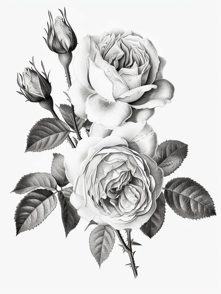 Roses Sketch 6