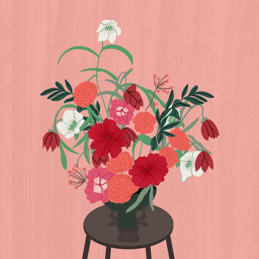 Flowers For Taurus Square