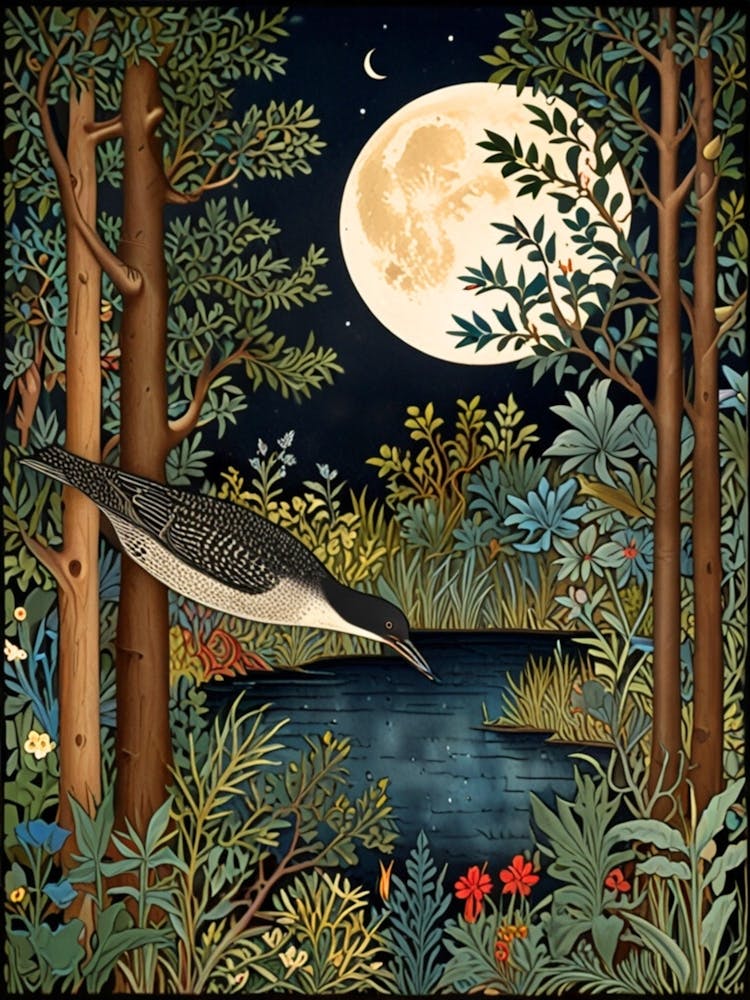 William Morris Bird In The Woods 2