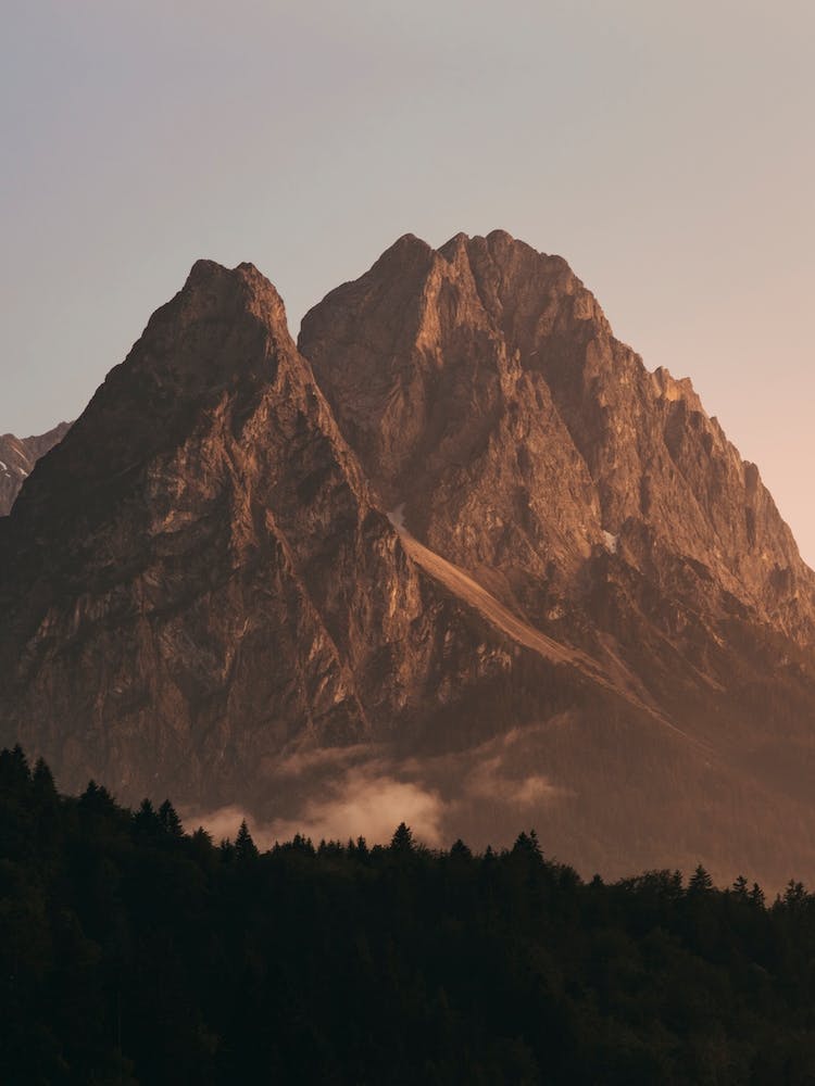 Zugspitze Sunset