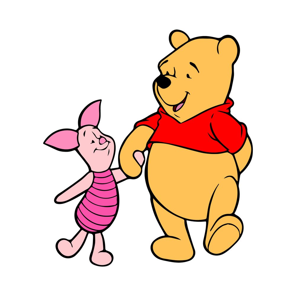 Winnie The Pooh And Piglet