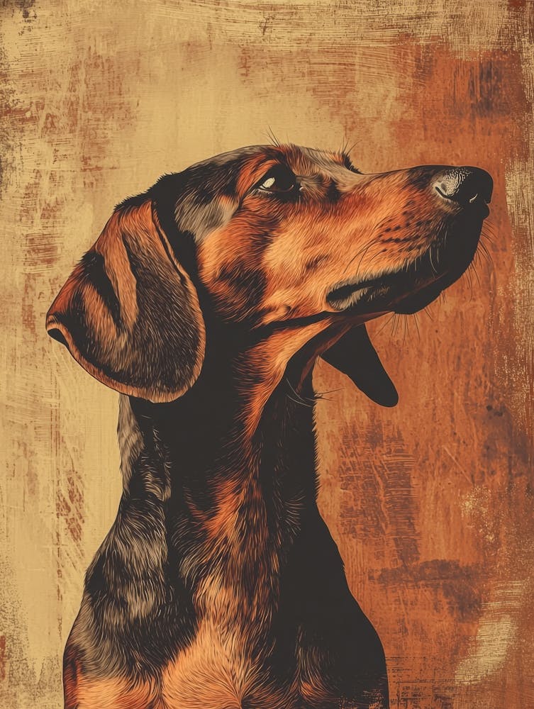 Dachshund.Generated AI. 4