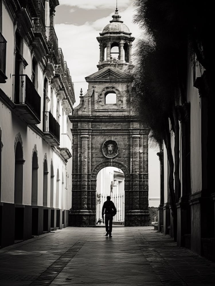 Cordoba, Spain, Black And White Analogue Photography 1