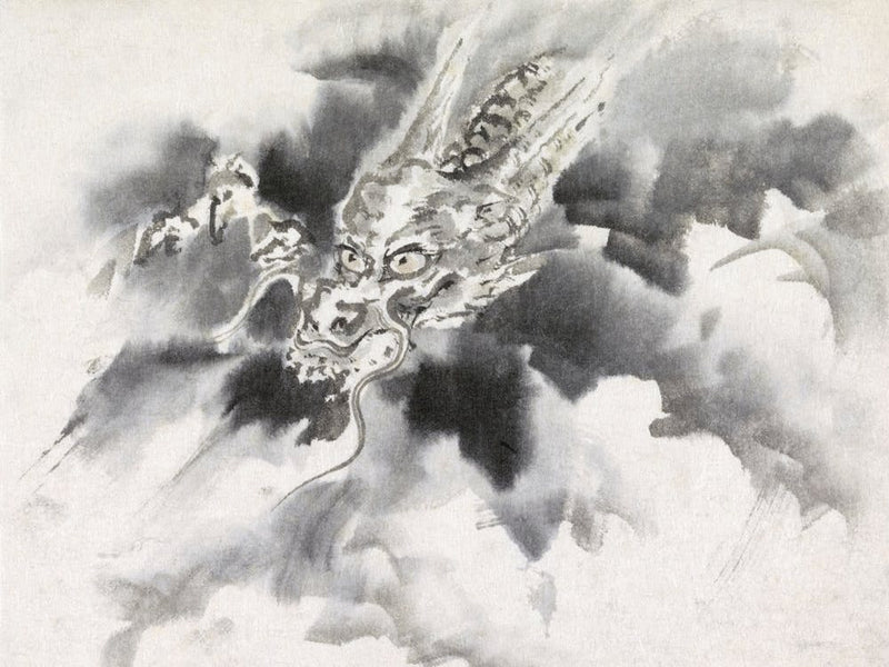 Dragon Watercolour, Utagawa Kuniyoshi