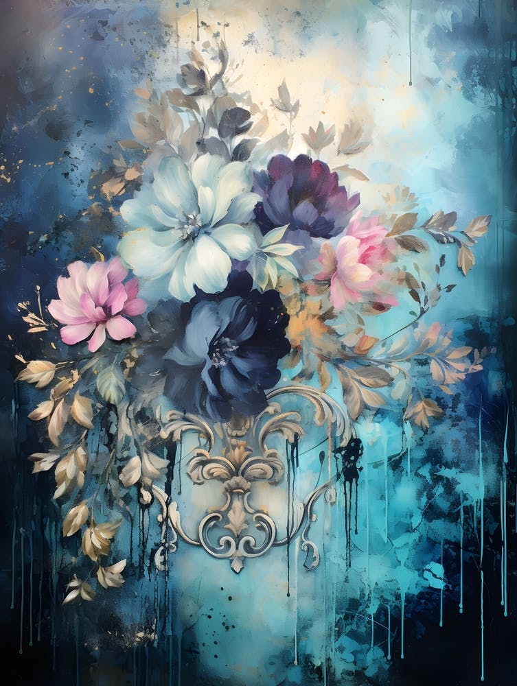 Vintage Moody Flowers 11