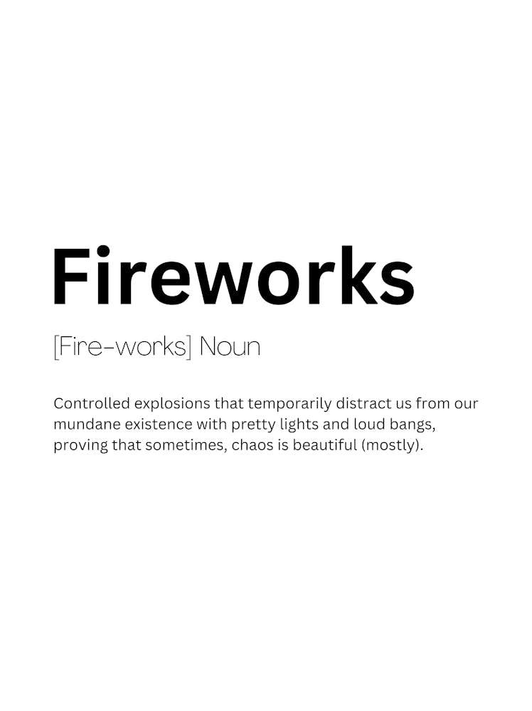 Feuerwerk Definition Bedeutung
