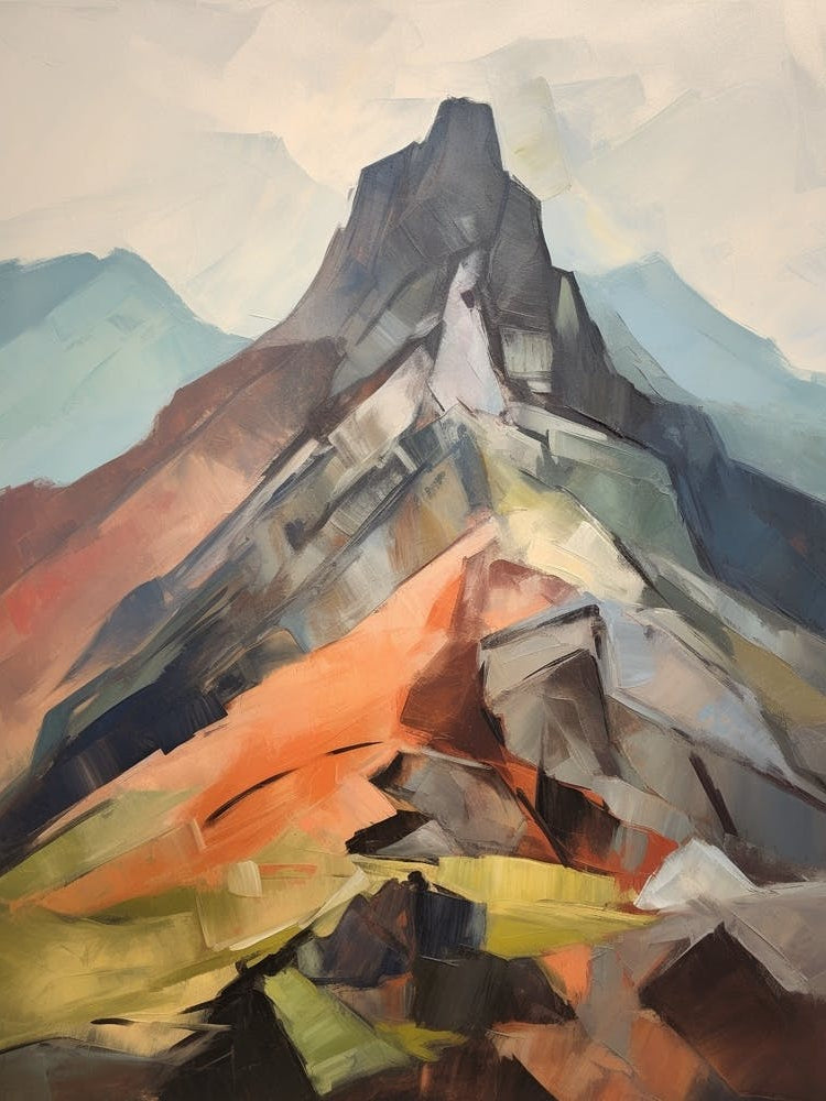 Scafell England 5 Mountain Painting