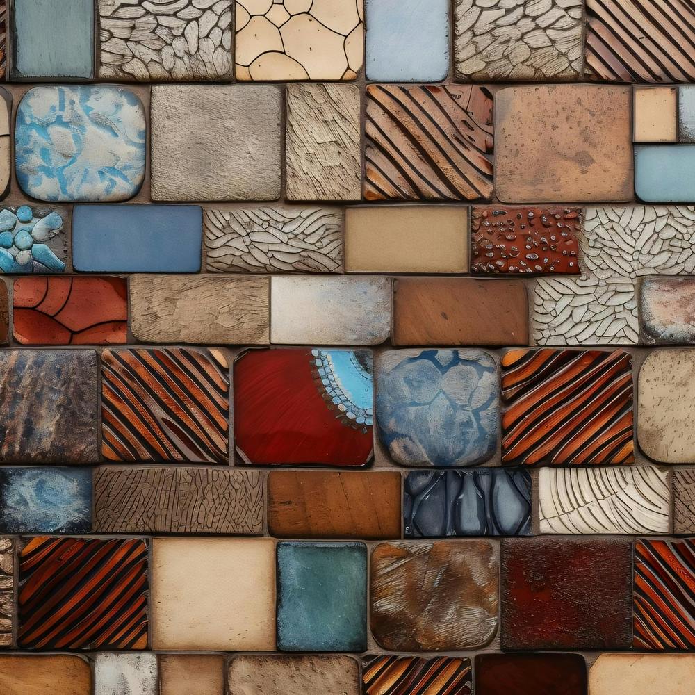 Mosaic Tile Wall 2