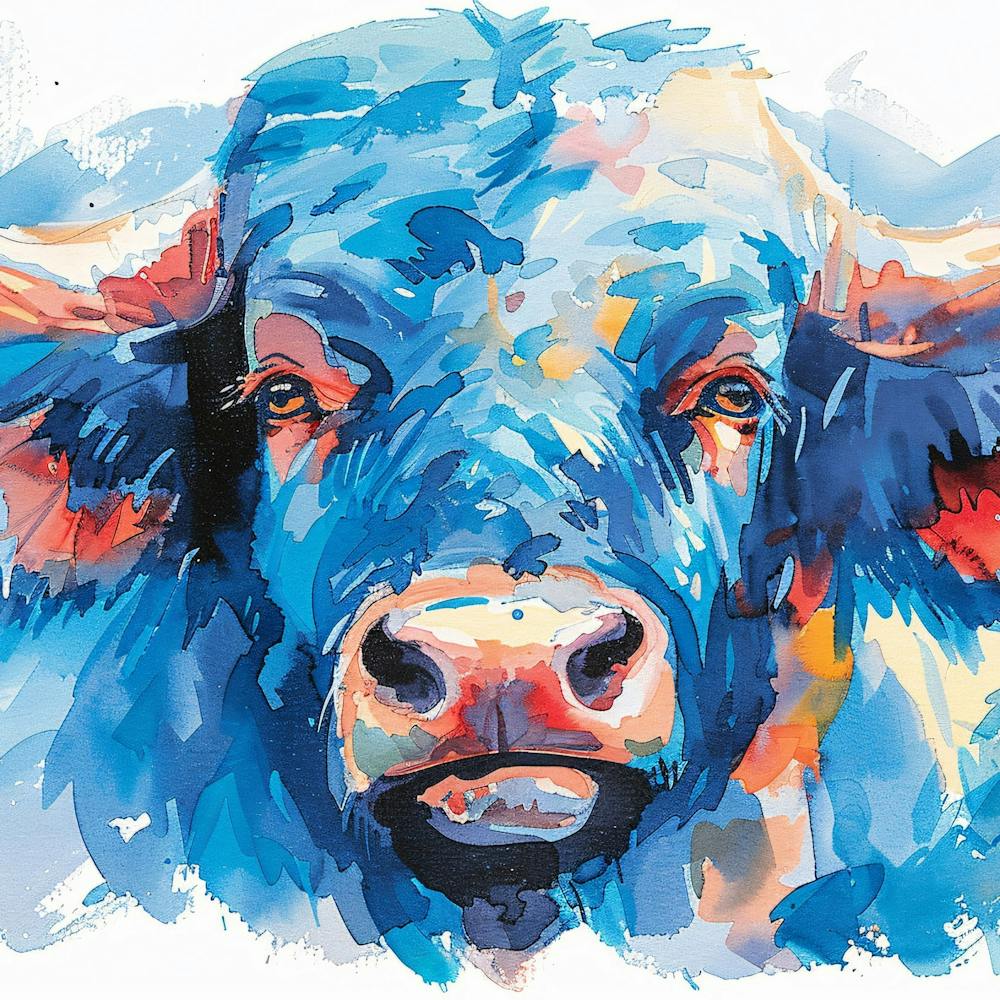 Bull Painting