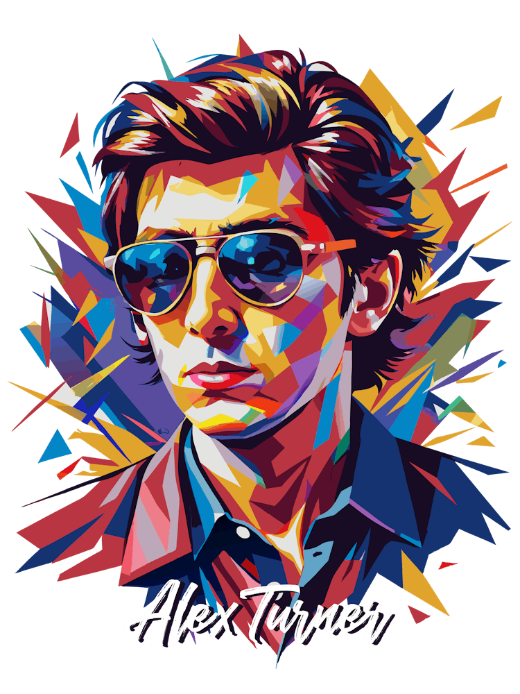 Alex Turner All 02 Portrait Music WPAP Pop Art