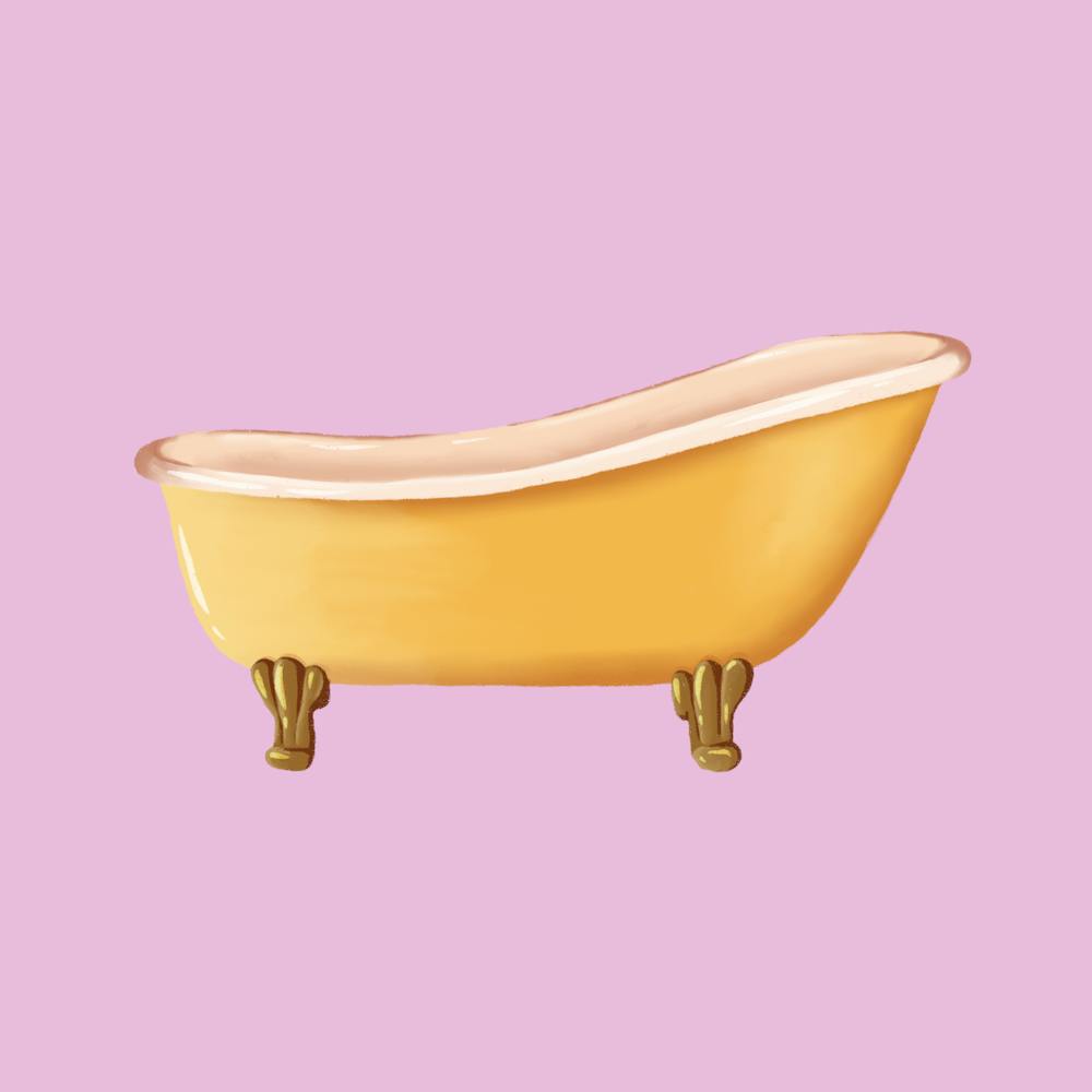 Yellow Bath Tub