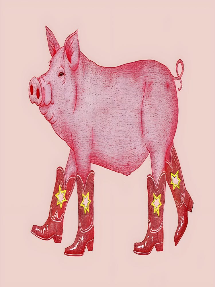 Cowboy Pig