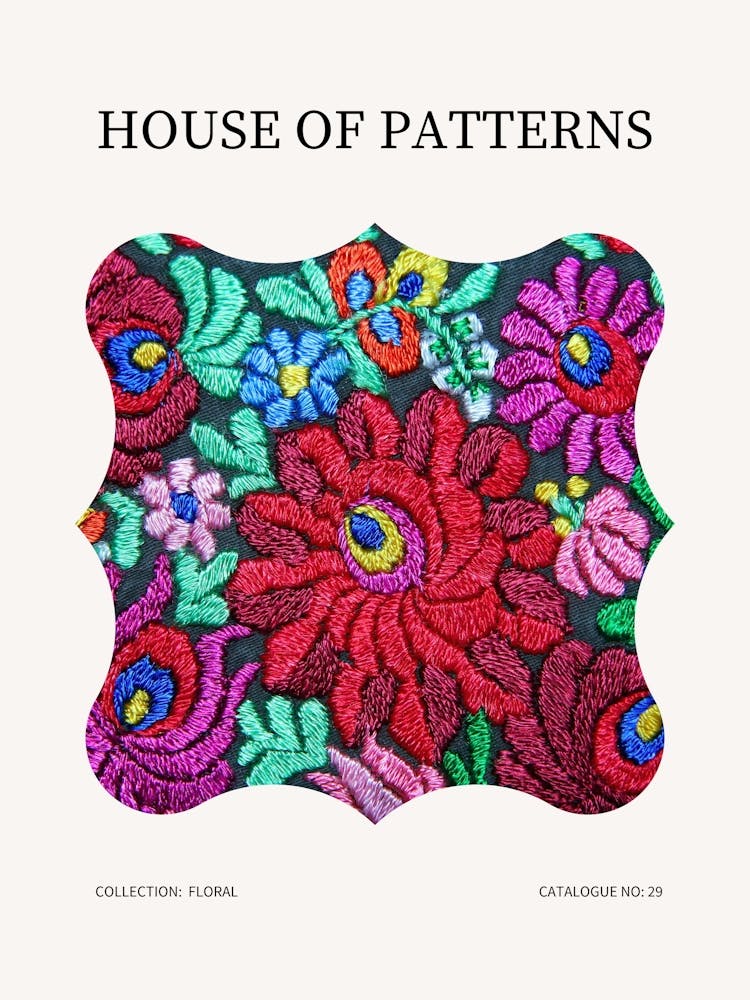 Floral Pattern Poster 29