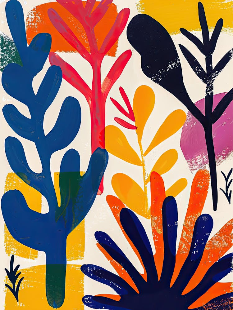Exotic Symphony Matisse Style