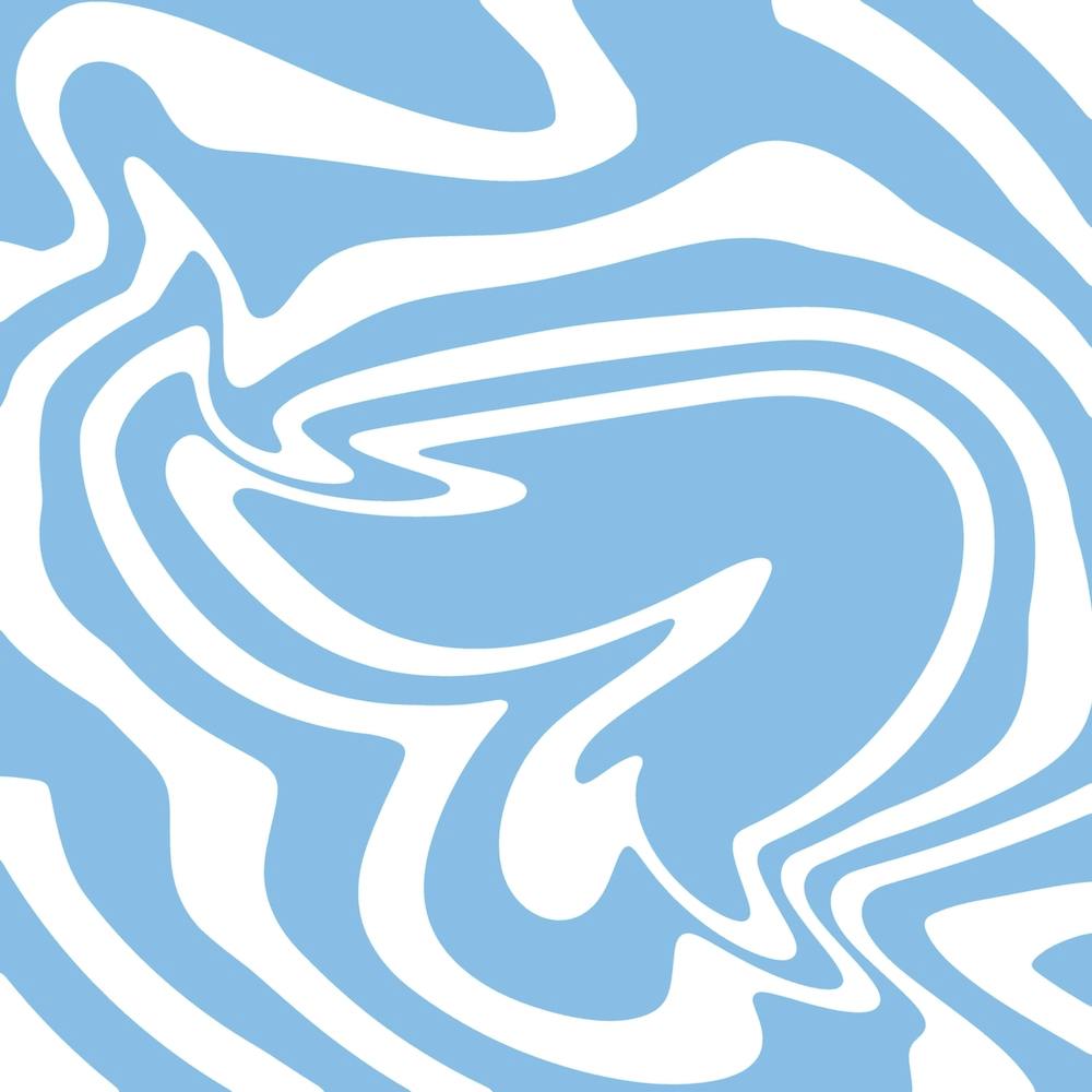 Light Blue Abstract Waves