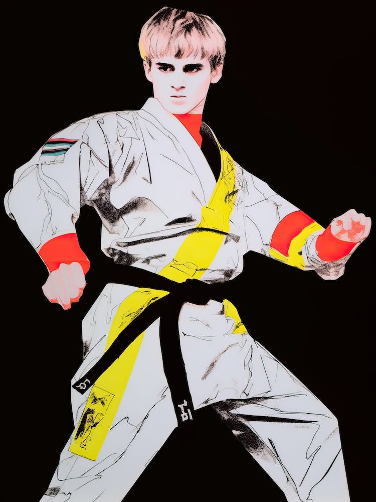 Taekwondo Pop Art 2