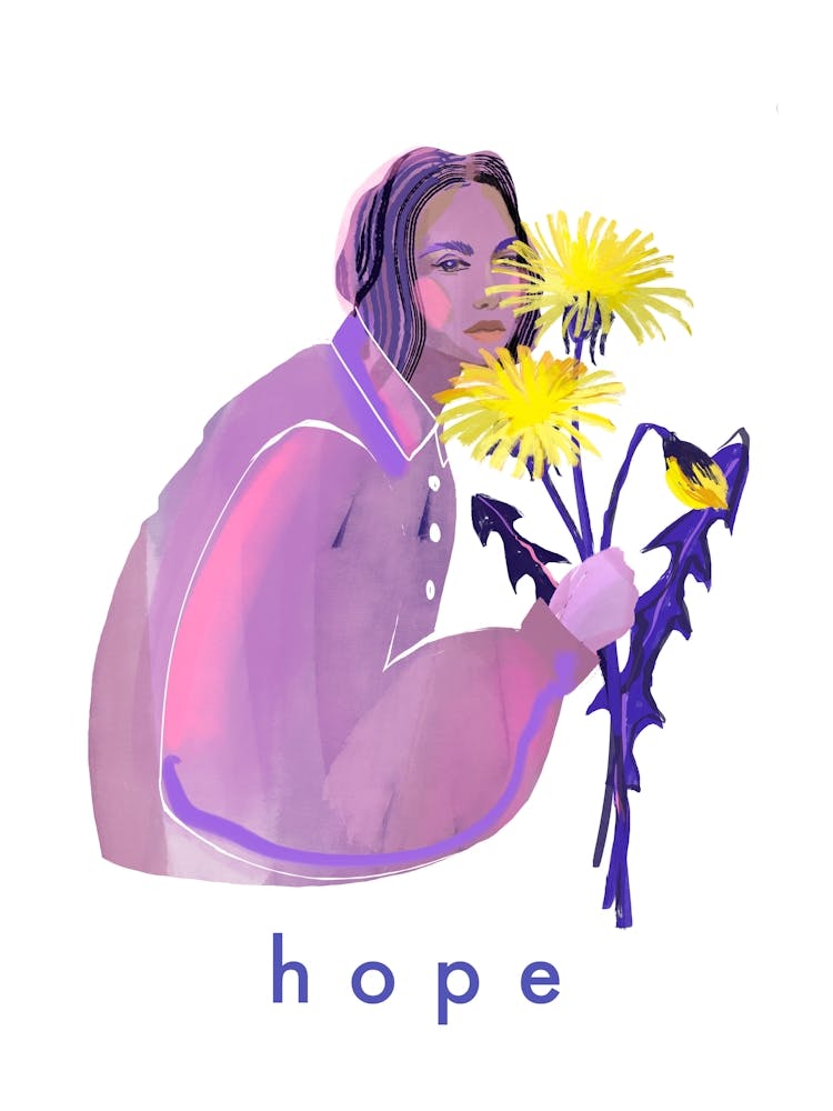 Yellow Dandelion, Hope