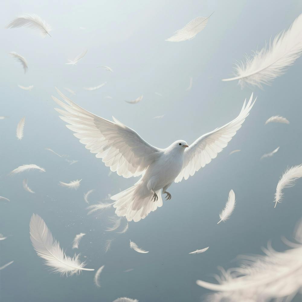 Dove In Flight