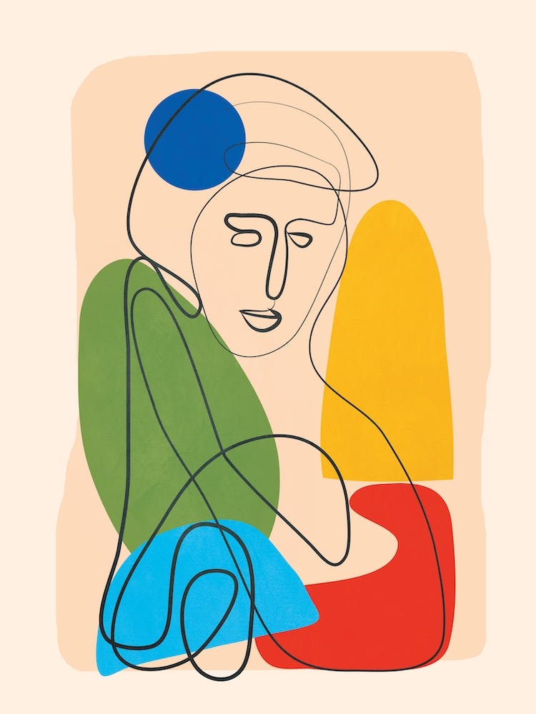 Abstract Line Figure