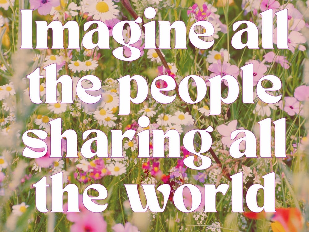 Imagine All The People Sharing All The World 1