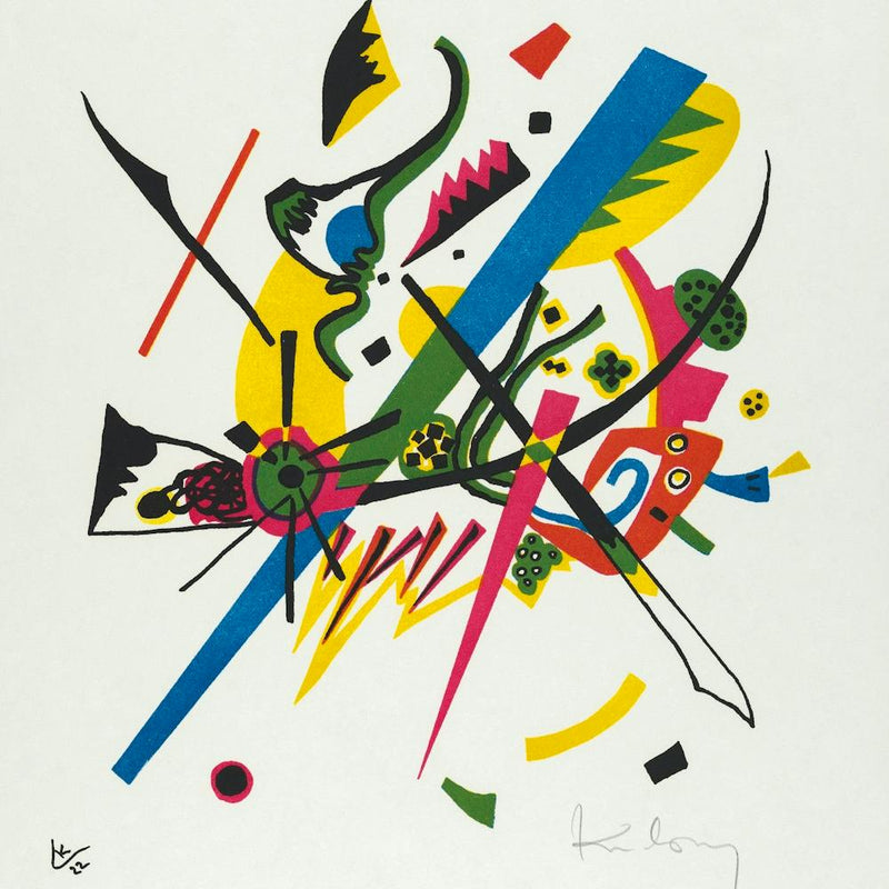 Wassily Kandinsky Kleine Welten I (Small Worlds I) (1922)