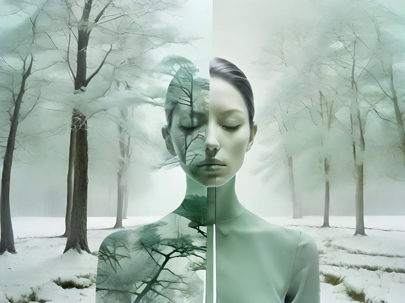 Woman In A Forest