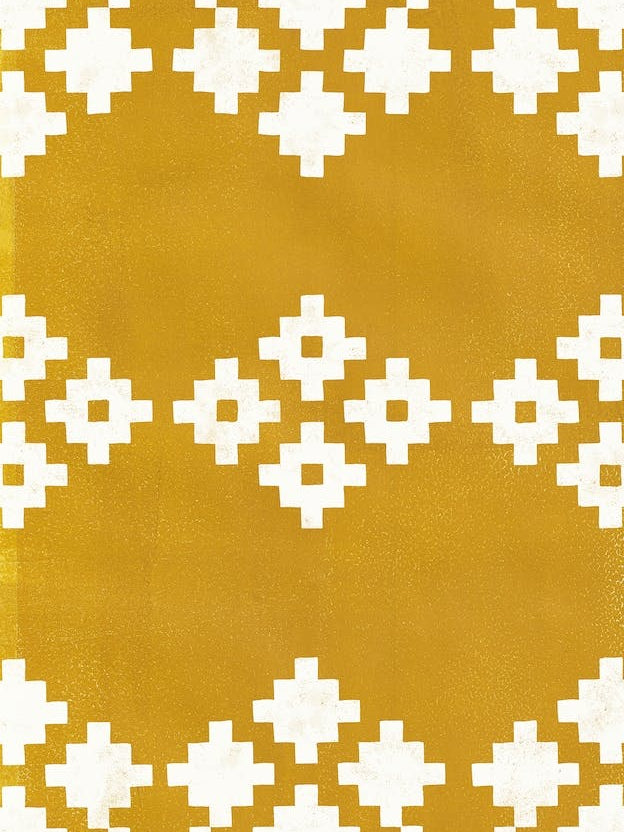 Geometric Pattern Yellow