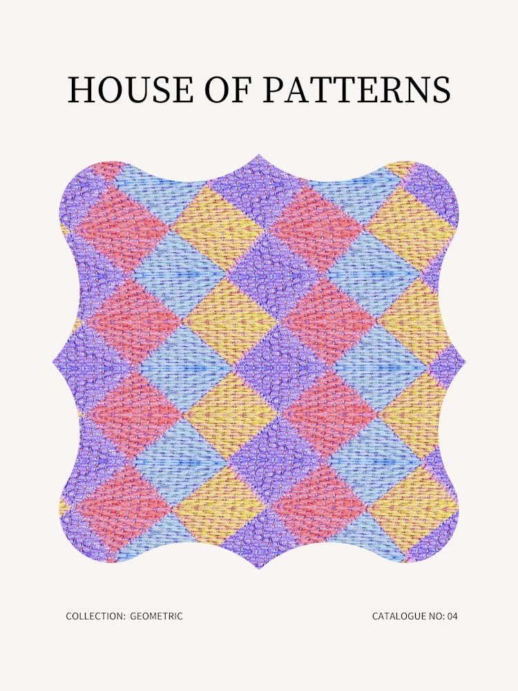 Geometric Pattern Poster 4