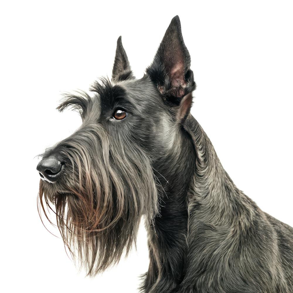 Scottish Terrier Dog Portrait