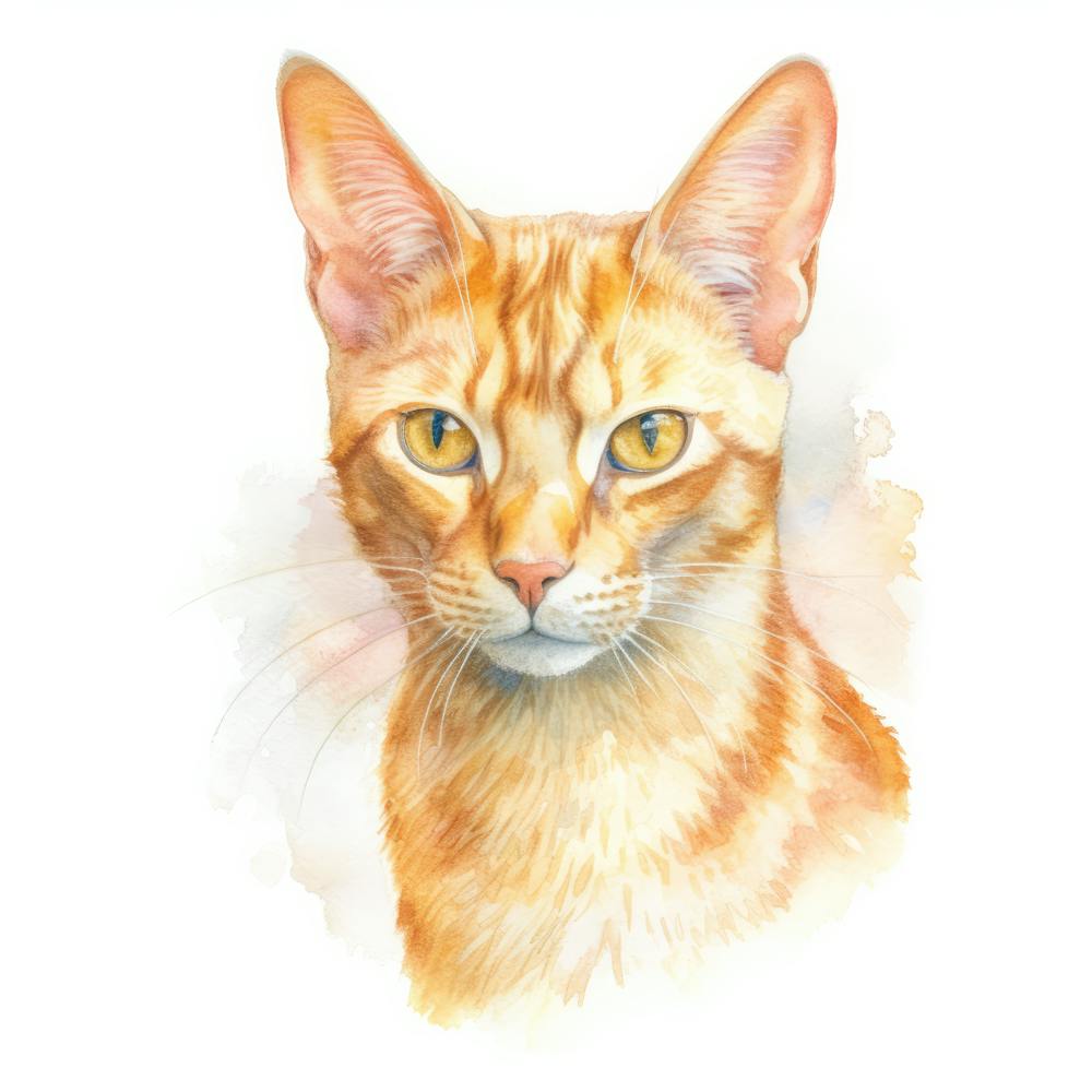 Mandalay Cat Portrait 1