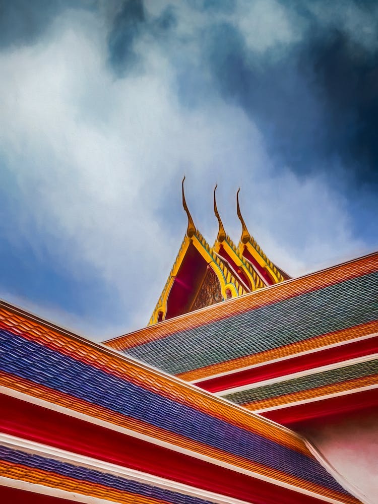 Rooftops Of Bangkok