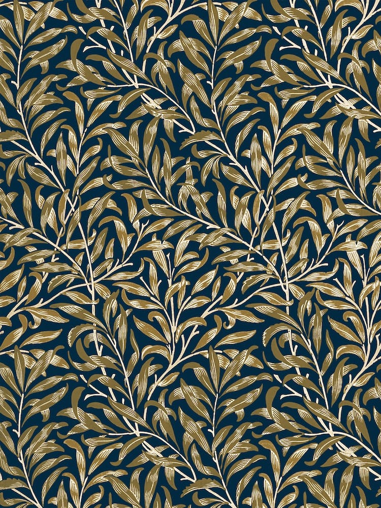 Willow Bough Blue, William Morris