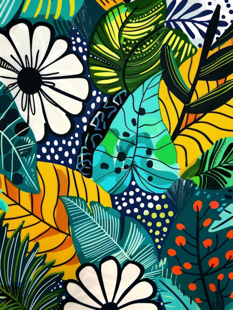 Tropical Leaves 195