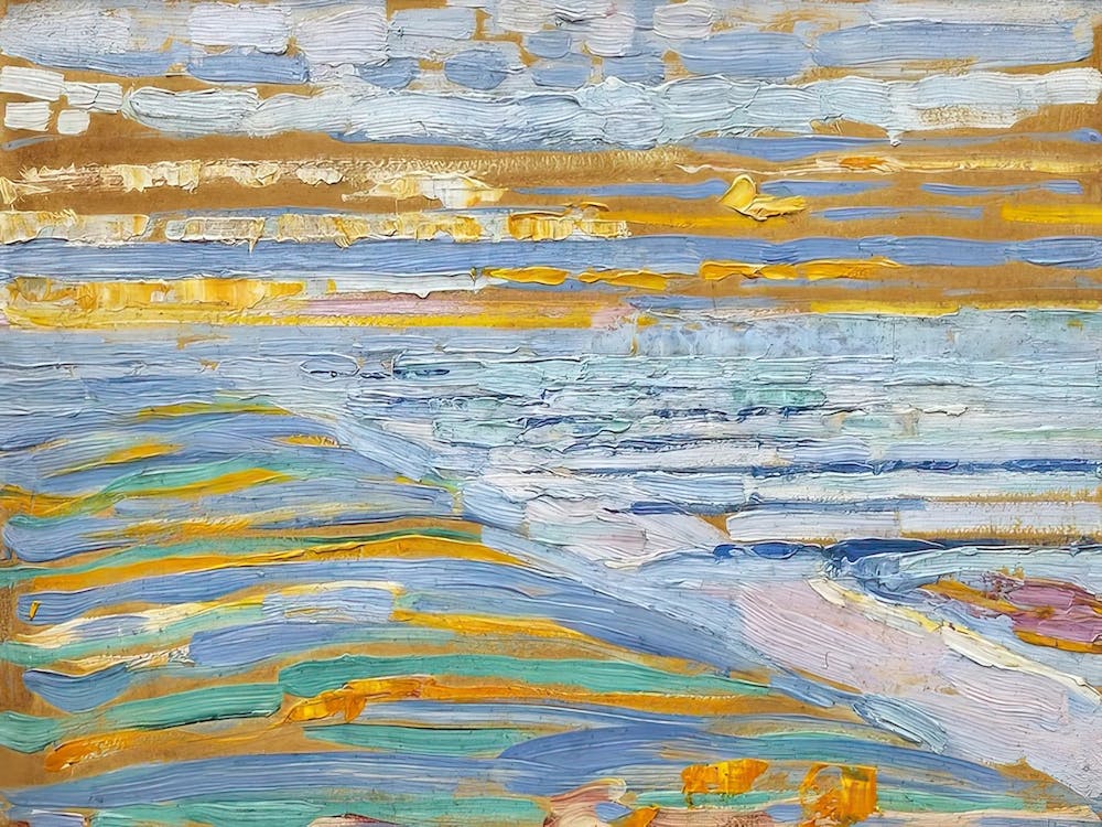 Dunes With Beach, Piet Mondrian