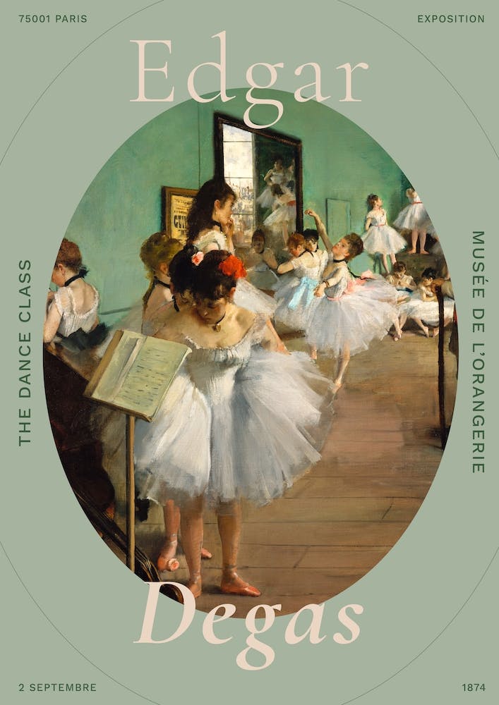 The Dance Class, Edgar Degas