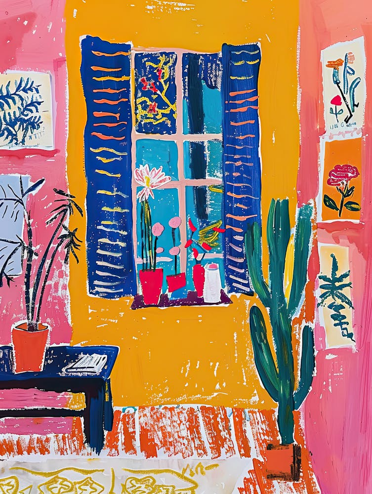 Baldaquin Onirique Style Matisse