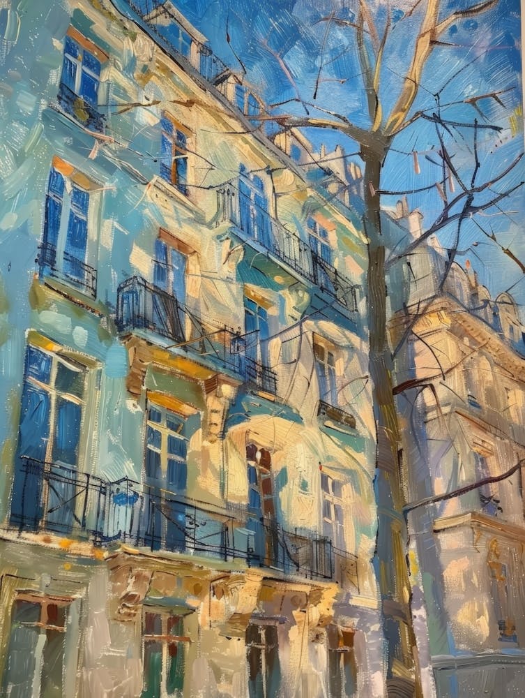 Paris Apartment Building