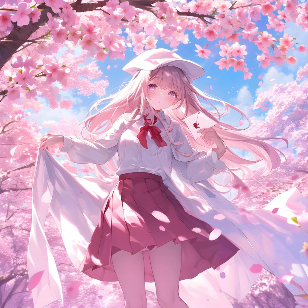 Tsundare Sakura Anime Cherry Blossom Love Conffesion