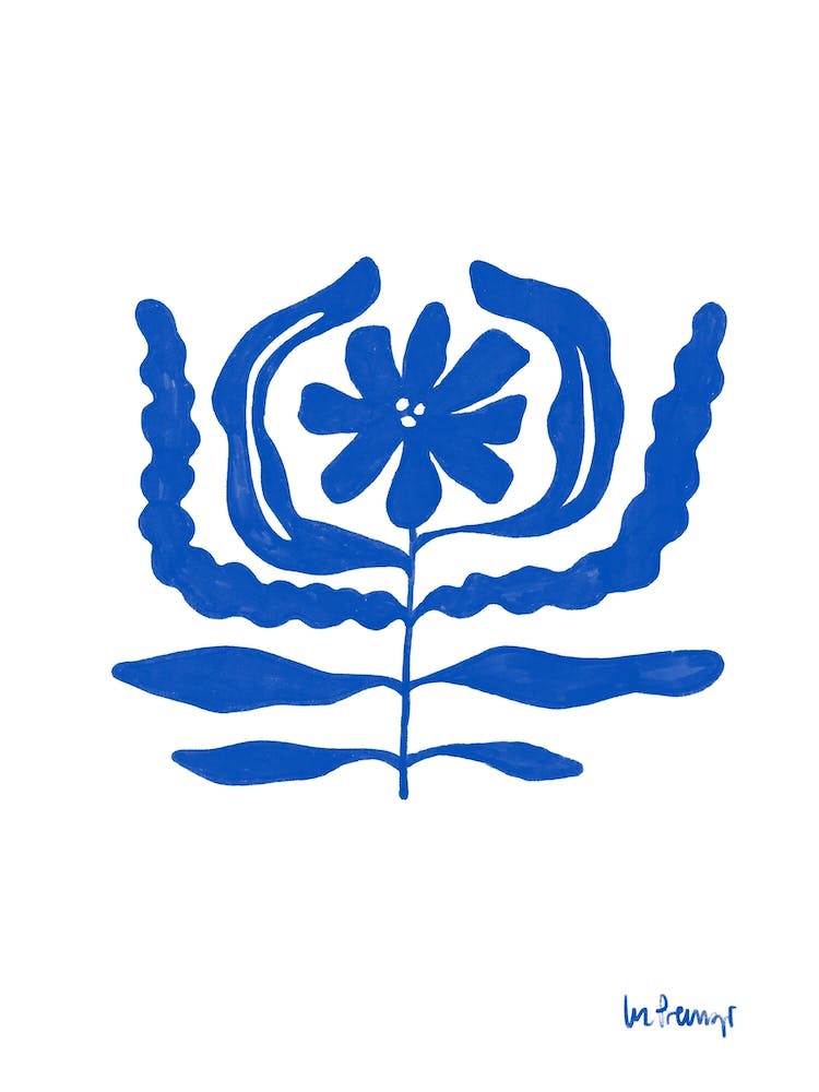 Blue Flower Collection 6