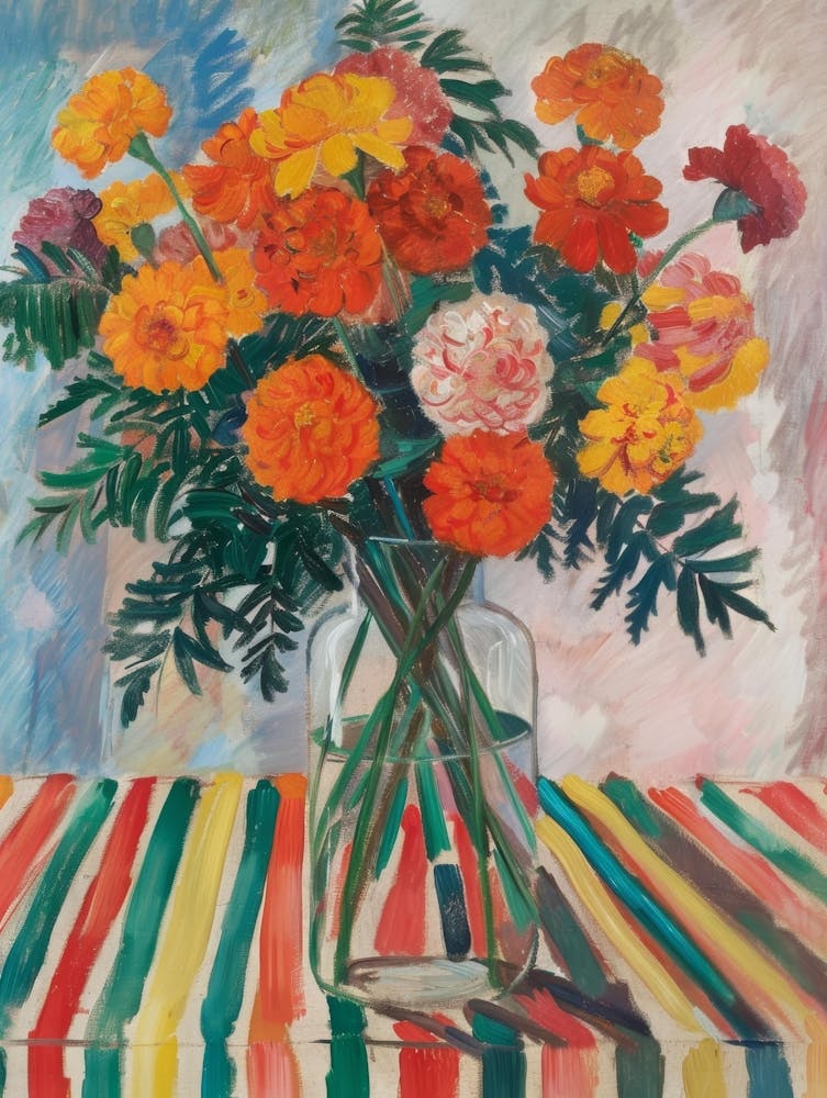 Carnations In A Vase 2