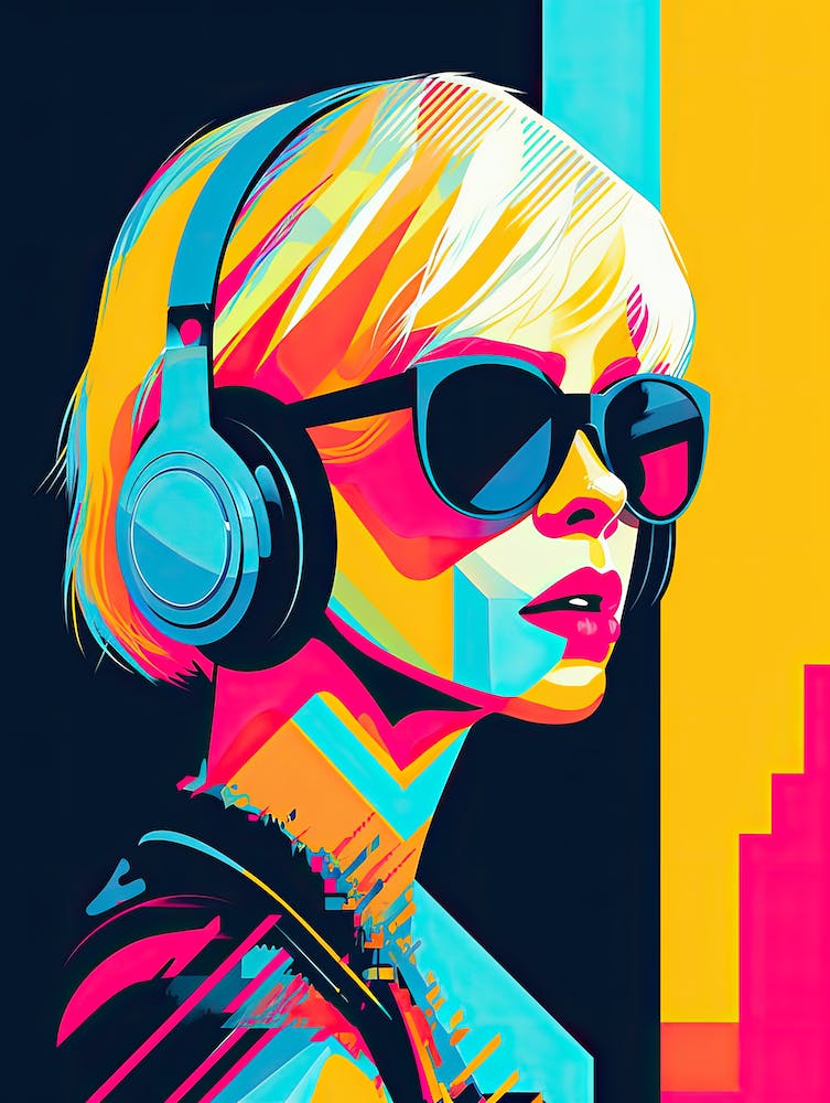 Music Pop art 2