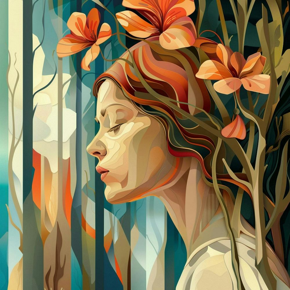 Woman in Nature